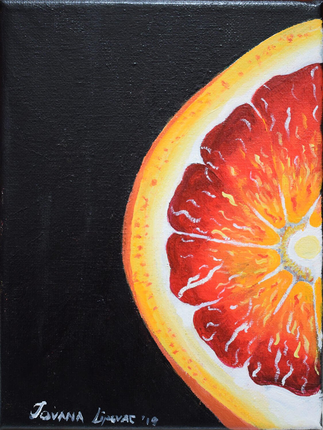 Citrus Painting - Jovana Lipovac Art