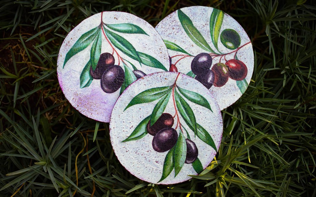 Handmade Decoupage Coasters